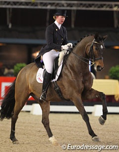 Melissa Tychon and Marinetty at the 2011 CDI Zwolle :: Photo © Astrid Appels