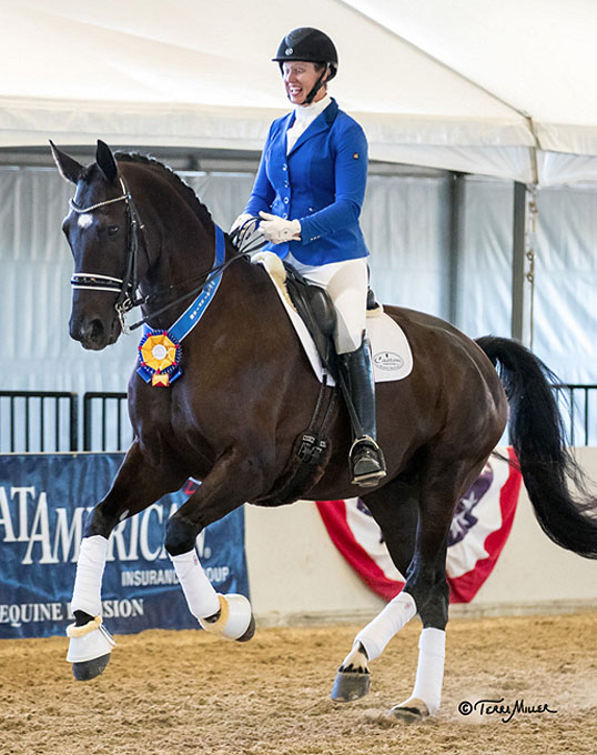 Lehua Custer Awarded 2019 Carol Lavell Advanced Dressage Prize