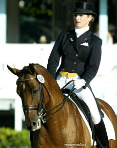 Mary Haskins-Grey and Fregat, 2003 North American Young Riders Champions