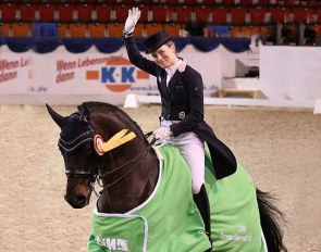 Helen Langehanenberg and Damsey at the 2018 CDN Munster :: Photo © LL-foto