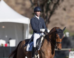 Nick Wagman and Ferano at the 2018 CDI-W Temecula :: Photo © Terri Miller