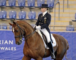 Judy Dierks and Feramo K at the 2014 CDI Sydney :: Photo © Venhaus