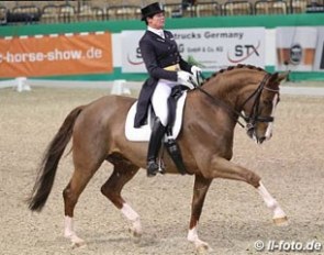 Salzgeber and Sir Simon at the 2015 CDI-W Neumunster :: Photo © LL-foto
