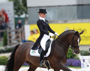 Isabel Freese and Furst Levantino at the 2016 CDIO Aachen :: Photo © Astrid Appels