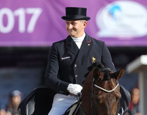 Ludovic Henry and After You at the 2017 European Championships :: Photo © Astrid Appels