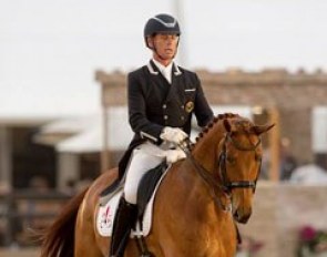 Carl Hester and Barolo at the 2017 CDI Windsor :: Photo © Jon Stroud
