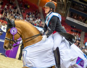 “That’s my boy!” Denmark’s Cathrine Dufour brought the crowd to their feet with a brilliant winning performance from her lovely gelding Atterupgaards Cassidy at the eighth leg of the World Cup Dressage 2017/2018 Western European League in Gothenburg