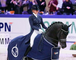 Emmelie Scholtens and Desperado win the 2018 VHO Trophy :: Photo © LL-foto