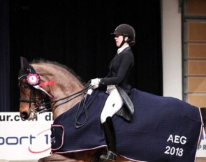 Carina Cassoe Kruth and May Day Graftebjerg at the 2018 CDI Vestfold :: Photo © Celina Ludvigsen