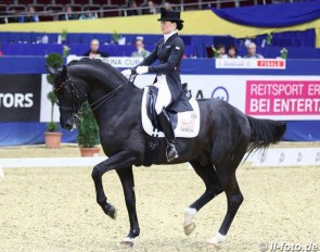 Kristina Bröring-Sprehe and Desperados FRH at the 2018 CDI Dortmund :: Photo © LL-foto
