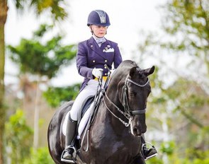Janine Little and Ebony make an impression in Florida this season :: Photo © Joanna Jodko