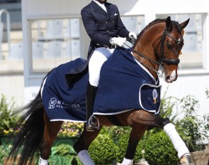 Henri Ruoste and Roccabar at the 2018 CDI Aachen :: Photo © Astrid Appels