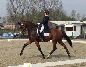 Loranne Livens and Aragon at the 2018 CDN Diepenbeek