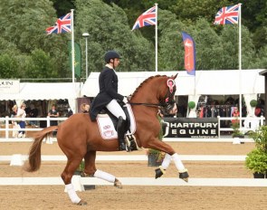 Tom Goode and Dior at the 2016 CDI Hartpury :: Photo © Kevin Sparrow