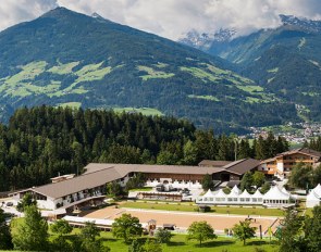 Evelyn Haim-Swarovski's Schindlhof, where the 2018 CDI Fritzens takes place