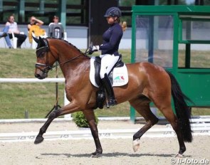 Dorothee Schneider and Flying Dancer in 2017 :: Photo © LL-foto