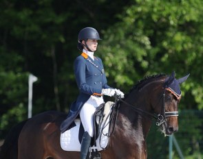 Thalia Rockx on Gerda Nova at the 2018 CDIO Compiègne :: Photo © Astrid Appels