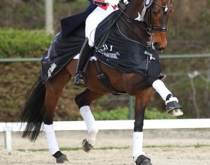 Dujardin and Mount St. John Freestyle at the 2018 CDI Nieuw en St. Joosland :: Photo © Astrid Appels
