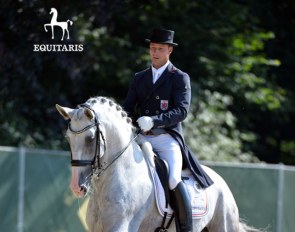 Sascha Schulz and Dressage Grand Ducal's Dragao das Figueiras :: Photo © Tanja Becker