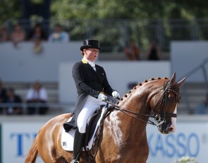 Isabell Werth and Bella Rose win the 4* Grand Prix at the 2018 CDI0 Aachen :: Photo © Astrid Appels
