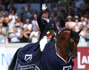 Isabell Werth and Emilio at the 2018 CDIO Aachen :: Photo © Astrid Appels