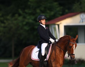 Alexander Yde Helgstrand on Adriano B at the 2018 CDIO-P Hagen :: Photo © Astrid Appels