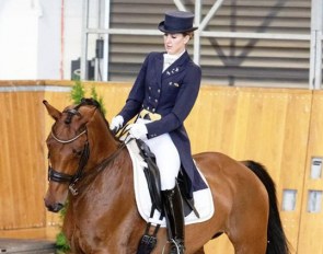 Eniko Decsi on Jazzmine (by Johnson x Western Star)