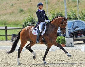 Steffen Peters and Suppenkasper at the 2018 CDI Leudelange :: Photo © Sabine Wegener