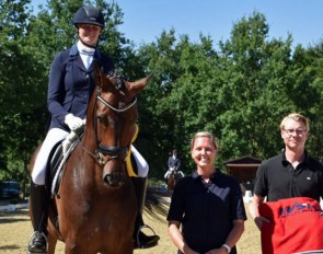 Claudia Ruscher and Rockford Dreams at the 2018 CDN Steinhagen