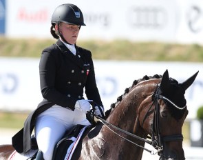 Josefine Hoffmann and Honnerups Driver at the 2018 CDIO Uggerhalne :: Photo © Astrid Appels