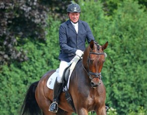 Craig Stanley and Habanero CWS at the 2018 U.S. Young Horse Championships :: Photo © Sue Stickle