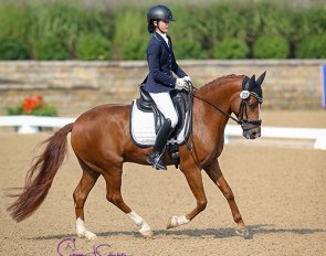 Miki Yang and Garden's Sam are the 2018 U.S. Children's Championships :: Photo © Sue Stickle
