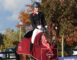 Lara Butler and Rubin al Asad at the 2018 British Grand Prix Champions :: Photo © Kevin Sparrow