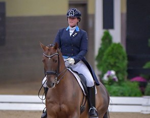 Hannah Hewitt and Fidens claimed the Intermediate I Adult Amateur Championship :: Photo © Susan J. Stickle