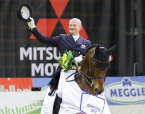 Hubertus Schmidt and Imperio at the 2018 CDI Oldenburg :: Photo © LL-foto