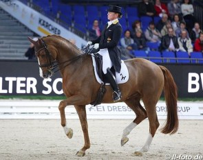 Isabell Werth and Bella Rose at the 2018 CDI-W Stuttgart :: Photo © LL-foto