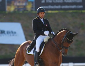 Qabil Ambak and Equestricons Walkure at the 2018 CDIO Uggerhalne :: Photo © Astrid Appels