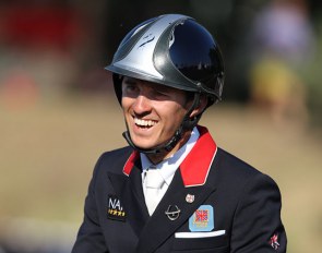 Alex Harrison at the 2018 European Young Riders Championships :: Photo © Astrid Appels