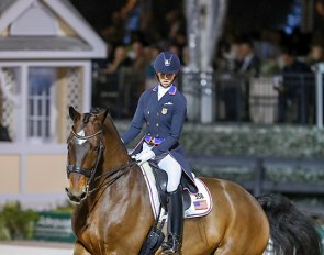 Laura Graves and Verdades at the 2019 CDI-W Wellington :: Photo © Sue Stickle