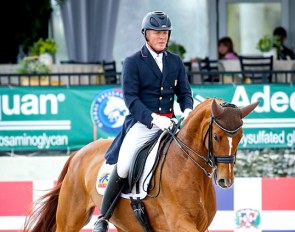 Jan Ebeling and Bellena at the 2019 CDI-W Wellington :: Photo © Sue Stickle