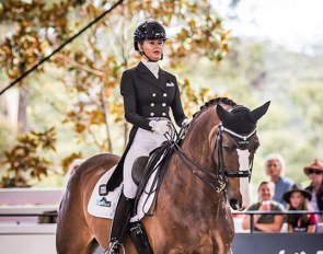 Jemma Heran and Hedelunds Mefisto at the 2019 CDI Bawley Point :: Photo © Stephen Mowbray