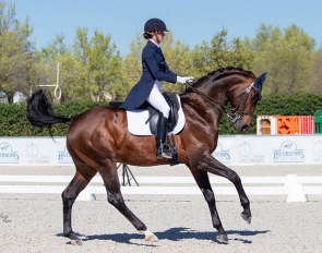 Olaia Aguilar Marimon and Exposition Boy at the 2019 CDI Camarma de Esteruelas :: Photo © Lola Almeda