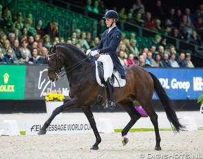 Daniel Bachmann Andersen and Blue Hors Zack at the 2019 CDI-W 's Hertogenbosch :: Photo © Digishots
