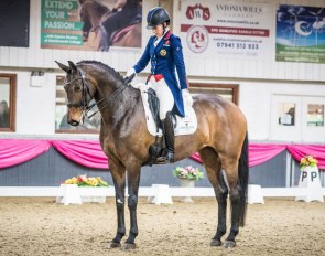 Charlotte Dujardin and Mount St. John VIP at the 2019 CDI Keysoe 