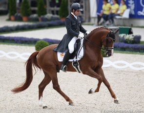 Antonio Laiz Zandio and Eye Catcher at the 2018 CDIO Aachen :: Photo © Astrid Appels