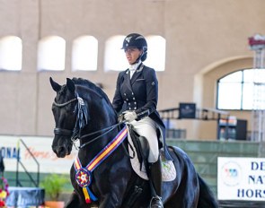 Katherine Mathews and Solière at the 2019 CDI-W Del Mar :: Photo © Terri Miller