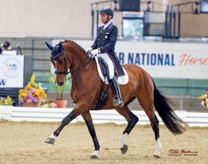 Steffen Peters and Suppenkasper at the 2019 CDI-W Del Mar :: Photo © Terri Miller