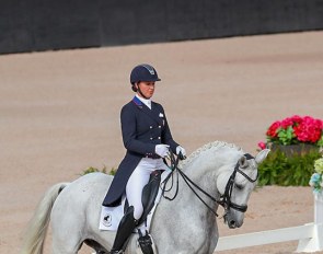 Adrienne Lyle and Harmony's Duval at the 2019 CDI Tryon :: Photo © Sue Stickle