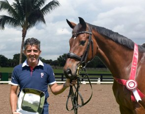 Cesar Parra And GK Sir Beckmann winners of the Semican Achievement Award at the GCDA Final II in Wellington FL  (JRPR Photo) 
