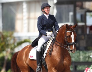 Diane Creech and Devon L at the 2014 Palm Beach Derby :: Photo © Astrid Appels